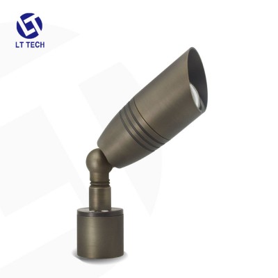 RGBW ETL/UL Certificate IP65 LED Brass Spotlight up Lighting